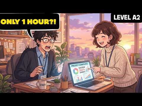 Slow English Conversation Practice for Beginners 🐌 | A2 Daily Topics (With Subtitles)