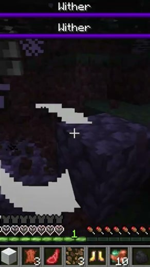 Minecraft hardcore but every 1 minute, a wither spawns