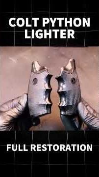 Colt Python .357 Magnum Lighter Restoration | Full Process