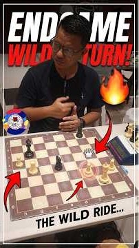 This Endgame Took a Wild Turn! 🔥 Part I #ChessEndgame #Chess #catur #MCCP #winningdrink