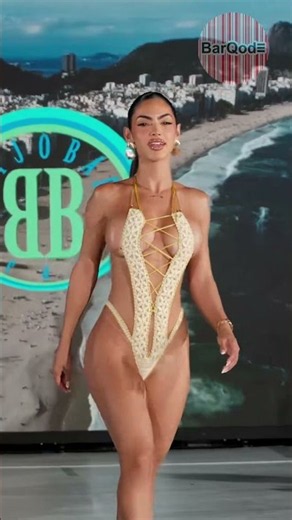 Intricate Textile Details from the Miami Stage. Miami Swimweek EXA Shows Fashion Show 2026 #shorts