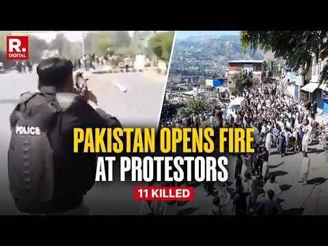Pakistani Forces Crack Down On Protestors In PoK, At Least 11 Killed As UK Diaspora Intervenes