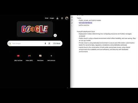 Video #2 Python, IaC, Deployment Models