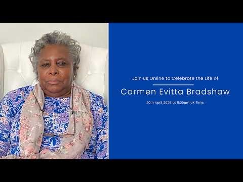 Funeral Live Streaming in Lewisham South London | Jamaican Caribbean Church & Graveside Service