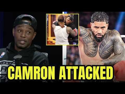 Camron Destroyed By WWE Star Jey Uso After Getting Knocked Out Cold In Studio Attack