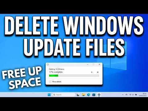 How To Delete Old Windows Update Files & Free Up Space in Windows 11 PC & Laptop