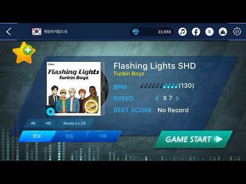 [O2JAM - Music & Game | 4K HD - Lv. 25] Flashing Lights SHD