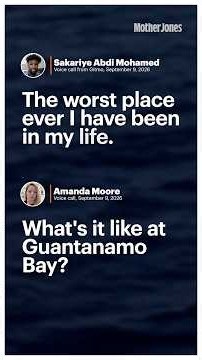 Somali immigrant describes Guantanamo Bay