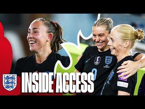 Le Tissier’s first England goal 💫 Parkinson & Fisk make debuts 👏 | Lionesses Inside Access