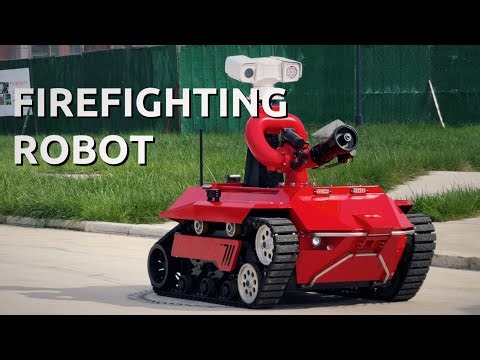 Firefighting Robot,for Firefighting Applications—KOMODO-05L.#robotics #technology #firefighting