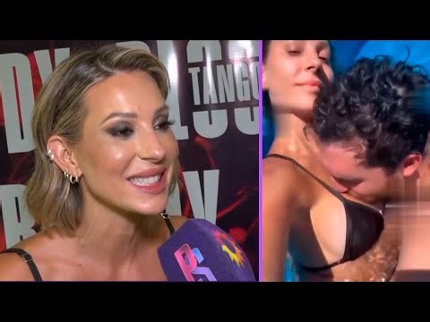 Noelia Marzol respondió a las críticas por el polémico video con su marido y su hija en la pileta