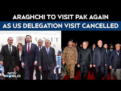 US Iran War | After US Cancels Witkoff, Kushner Pakistan Visit, Iran FM To Visit Islamabad Again