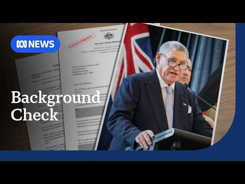 FOI documents shed light on appointment of controversial NT Administrator David Connolly | ABC NEWS