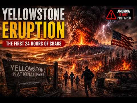 Yellowstone Eruption: The First 24 Hours of Chaos
