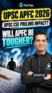 UPSC EPFO APFC 2026: Will UPSC CSE Prelims 2026 Difficulty Impact the APFC Exam?