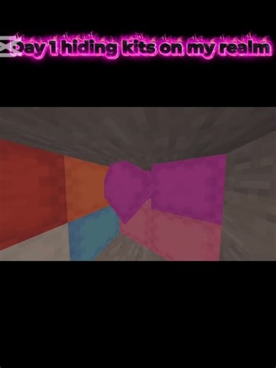 Hiding kits in my Minecraft realm Java PvP