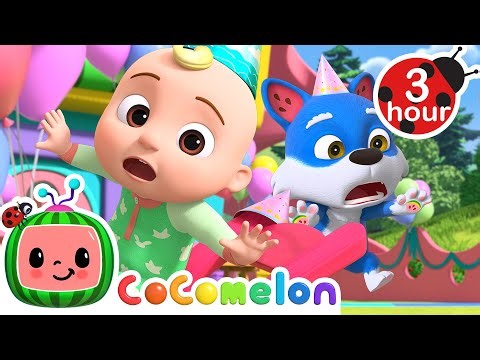 Musical Chairs Birthday 🎂 | Cocomelon Animal Time - Nursery Rhymes