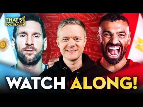 Argentina vs Egypt LIVE World Cup 2026 Watchalong