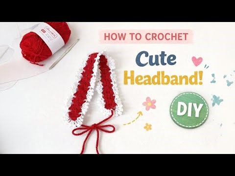 Easy Crochet Headband Tutorial | Simple & Cute DIY Gift #tips #crochet #tutorial #diy #handmade