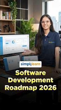 Software Development Roadmap 2026 | How To Become A Software Developer 2026 | #Shorts | #Simplilearn