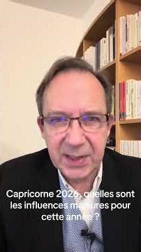 Capricorne 2026, c'est une rapide synthèse :-)