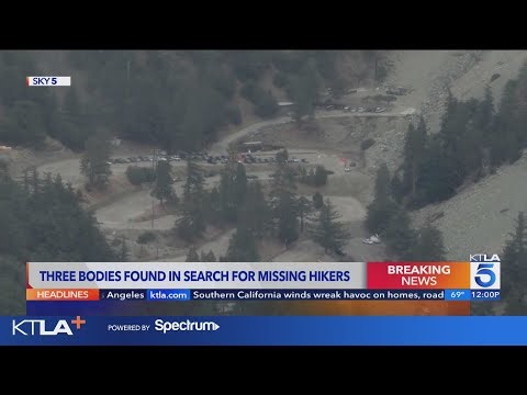 3 hikers die on Mt. Baldy after 1 falls 500 feet; recovery operation underway