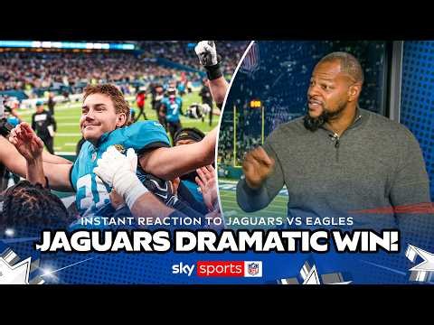 Cam Little wins it for Jacksonville Jaguars! | Ndamukong Suh reacts to dramatic win against Eagles