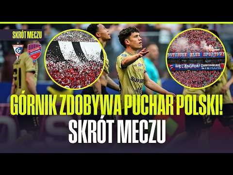 SKRÓT: GÓRNIK ZABRZE – RAKÓW. FINAŁ STS PUCHARU POLSKI NA PGE NARODOWYM. KOMENTARZ: MATEUSZ BOREK