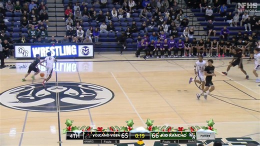 New Mexico Activities Assn on Instagram: "LAST SECOND FANTASTIC FINISH! Rio Rancho improved to 8-0 with a 68-67 win over Volcano Vista on Wednesday. Check out the final seconds of the game. (video courtesy NFHS network)"