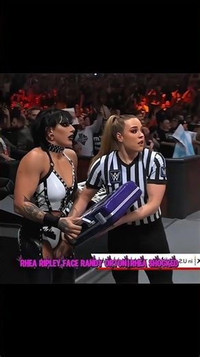 Rhea Ripley Face Randy Orton|Rhea Shocked 😳|#wwe​ #shorts​ #shortsfeed​ #ytshorts​