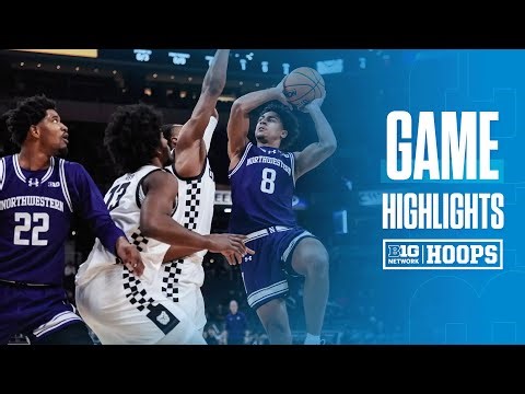 Howard vs. Northwestern | Highlights | Big Ten Men's Basketball | 12/30/25