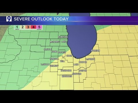 Tuesday forecast: Warm start in Chicagoland, then big drop in temps after multiple rounds of storms