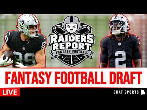 NFL Fantasy Football Draft LIVE: Raiders Report 16-Team League On Sleeper