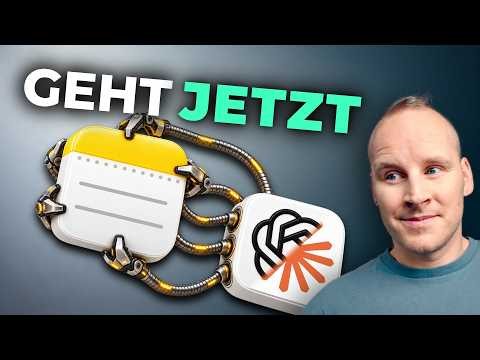 ALLE Apple Notizen direkt in ChatGPT & Claude nutzen