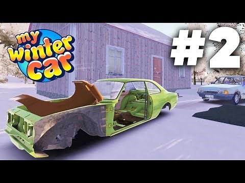 My Winter Car Gameplay Walkthrough Part 2 - FINDING THE PROJECT CAR & PARENT HOUSE