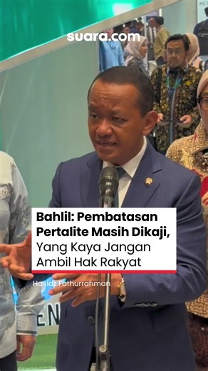 Pemerintah memastikan belum mengubah aturan pembelian BBM subsidi Pertalite. Menteri ESDM Bahlil Lahadalia pembatasan Pertalite untuk masyarakat desil 9 dan 10 masih dikaji.