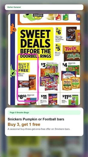 Dollar General Weekly Ad (10/25/26 - 10/31/26) Top 5 Deals #shorts