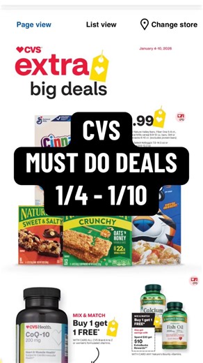 CVS Must Do Deals for the Week of 1/4 - 1/10. #cvsdeals | Savvy Coupon Shopper