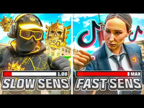 #1 YY Movement Demon Tests FAST vs SLOW Sensitivity on Warzone 😍🔥