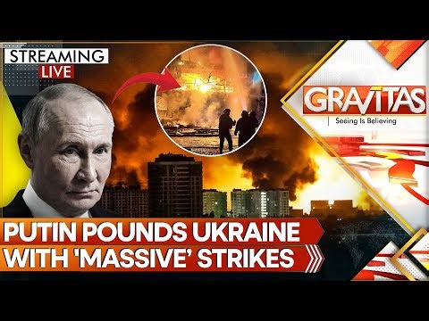 Ukraine Overflows With Graves as Russia Launches Massive Missile Attack on Kyiv | GRAVITAS LIVE