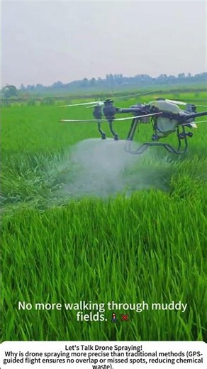 Remote‑Controlled Drone Spraying – Precision Agriculture in Action 🚁🌱