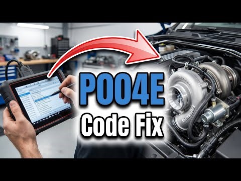 P004E Fix - Turbo Boost Control Circuit Intermittent Solenoid Diagnosis