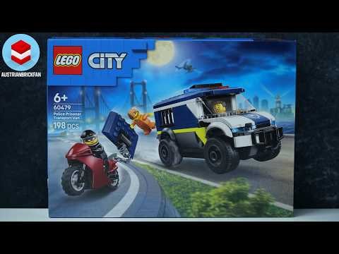 LEGO City 60479 Police Prisoner Transport Van - LEGO Speed Build Review