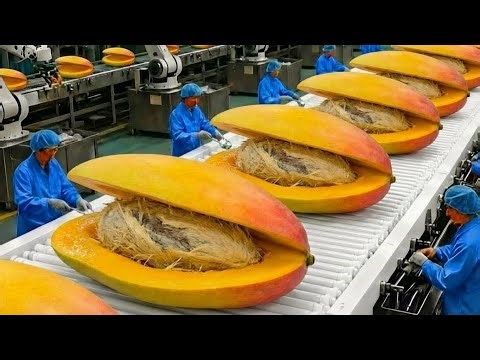 How Dried Mango, Canned Mango & Mango Jam Are Produced in a Modern Factory | Full Process