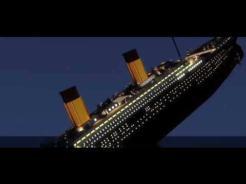 Minecraft RMS Titanic Sinking || Sleeping Sun By Nightwish