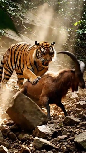 Tiger Attack Compilation 😱 Wild Animals Survival Caught on Camera #Shorts #top10richestperson #news