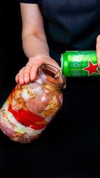 I can't cook ribs without beer anymore! This jar recipe is fantastic!