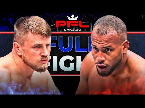 Big Heavyweights Come To Blows!! | Alexandr Romanov v Rodrigo Nascimento | Full Fight | PFL Chicago