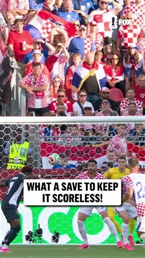 Panama was SO CLOSE to finding the opener against Croatia, but it's a brilliant save by Livakovic!