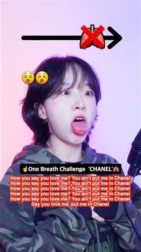 🫁 One-Breath Challenge: “CHANEL” #SingingChallenge